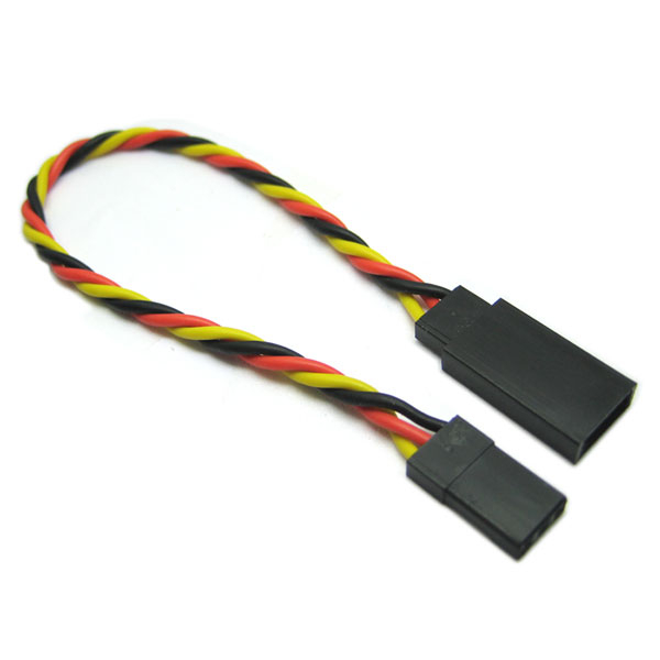Etronix 10cm 22awg JR Twisted Extension Wire (ET0732)