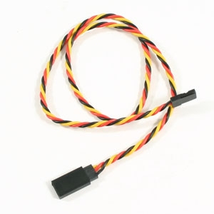 Etronix 45cm 22awg JR Twisted Extension Wire (ET0736J)
