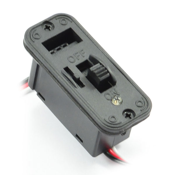 Etronix Heavy Duty Futaba Switch W/Led Indicator &amp; Charge Port (ET0781H)