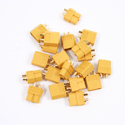 Etronix XT-60 Connector (Male/Female) 10 Pck (ET0797)