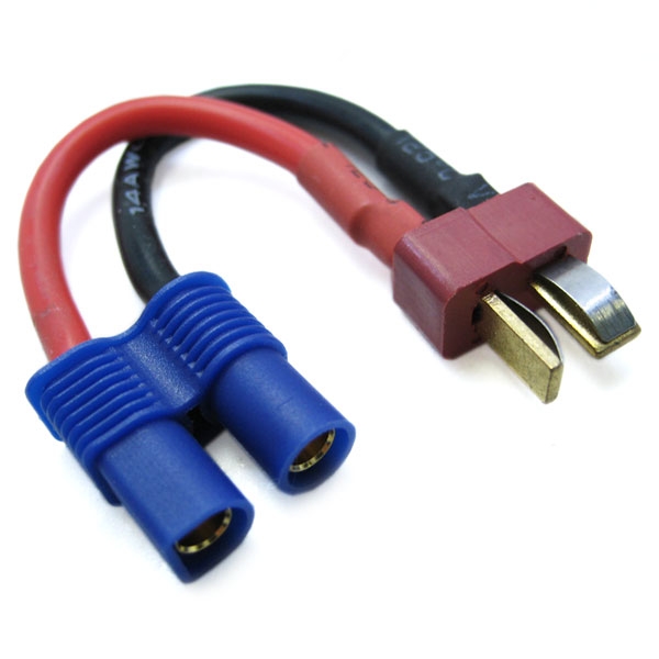 Etronix Male Deans To Female Ec3 Adaptor (ET0829)