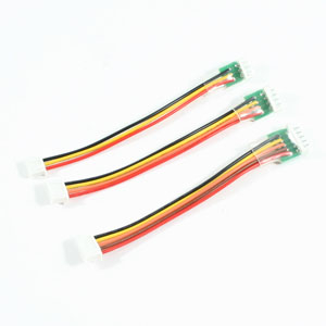 Etronix Female JST Eh/Male JST XH Connector Pack For 2/3/4 Cell (ET0840)