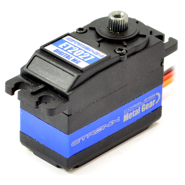 Etronix 12.1Kg/0.12S Midi Digital Servo Coreless Metal Gear (ET2027)