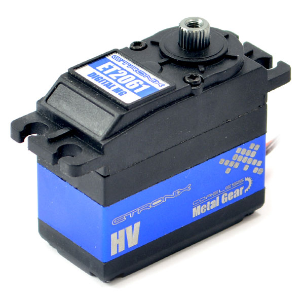 Etronix 15.8Kg/0.09S Std Digital High Voltage Servo Metal Gear (ET2061)