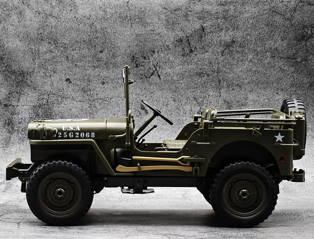 E-Zee RC 1:10 4wd RC Willys Jeep with LED Lights (EZ-G2068)