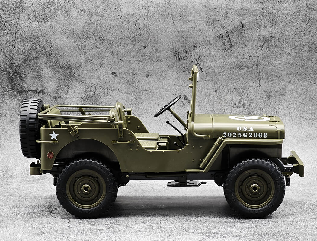 E-Zee RC 1:10 4wd RC Willys Jeep with LED Lights (EZ-G2068)
