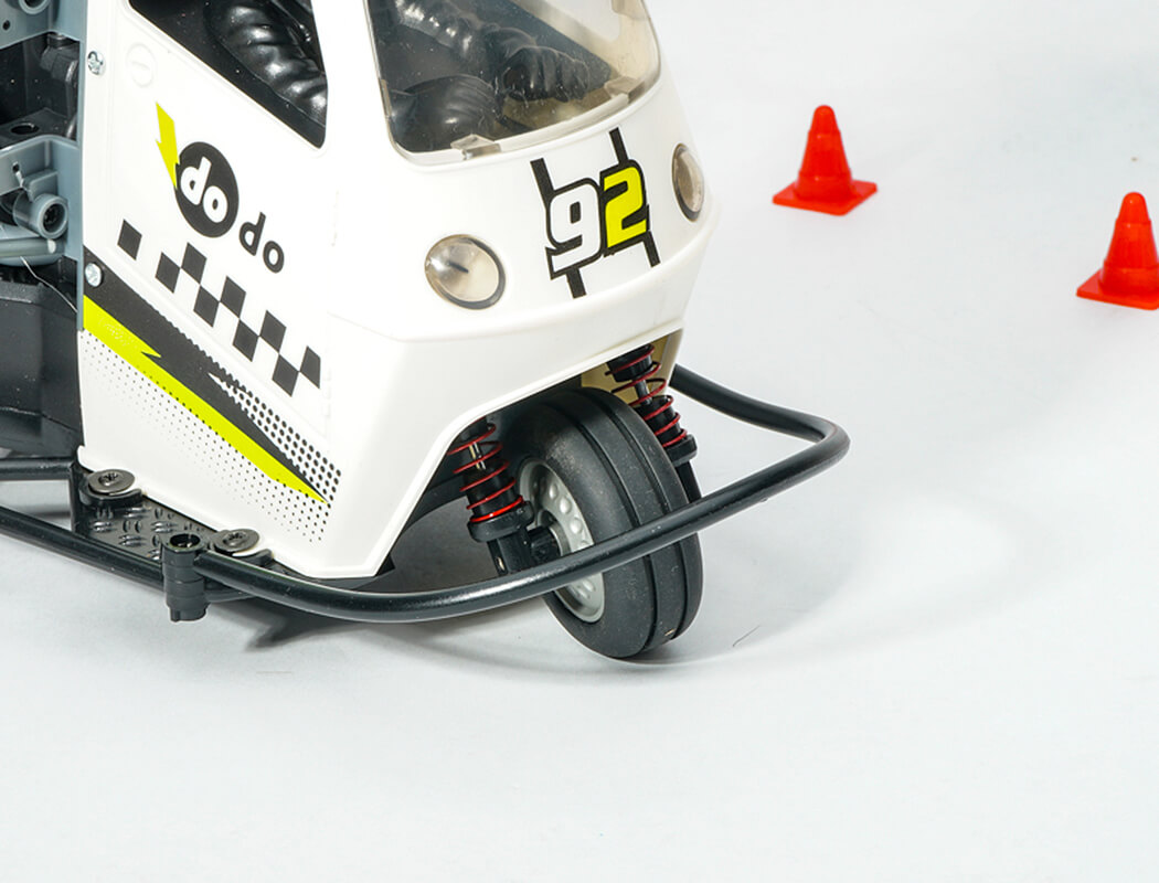 E-ZEE RC Tricycle RTR with Ligh, Sound & Exhaust Functions (EZ-S810)