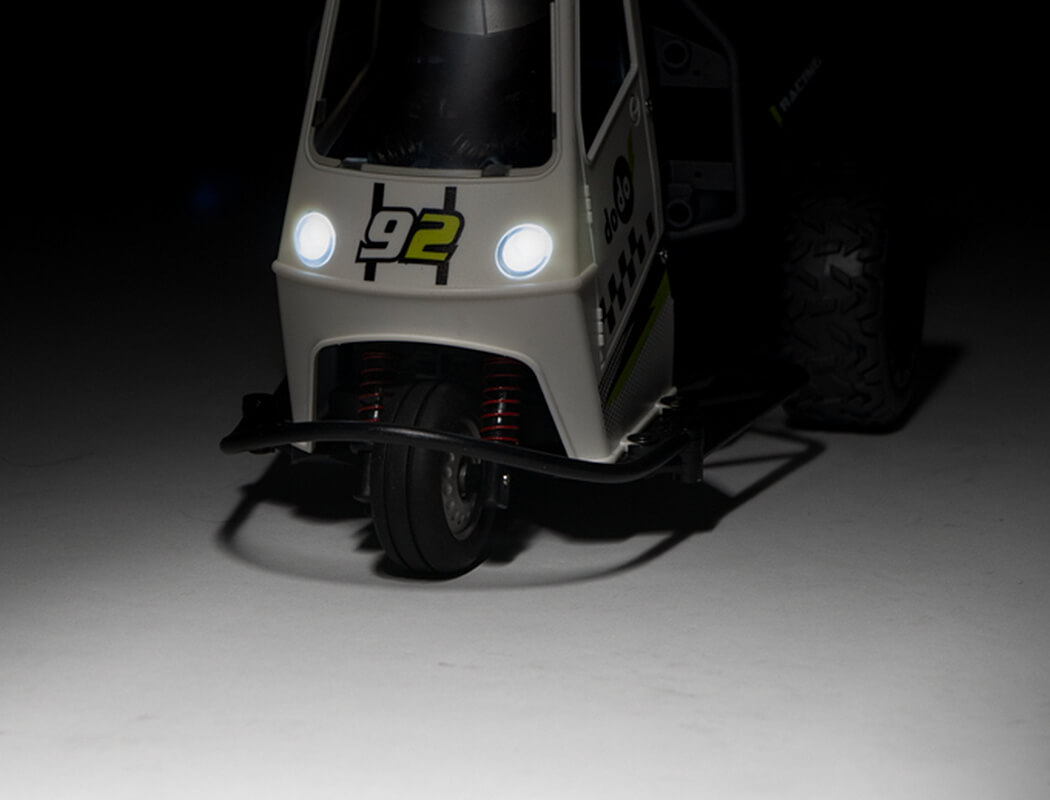 E-ZEE RC Tricycle RTR with Ligh, Sound & Exhaust Functions (EZ-S810)