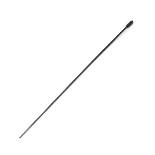 Fastrax Black Antenna Tube W/Tips (FAST103B)