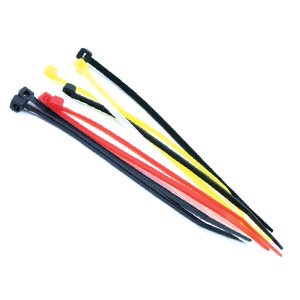 Fastrax Black 100mm X 2.5mm Nylon Cable Ties (10Pcs) (FAST105BK)