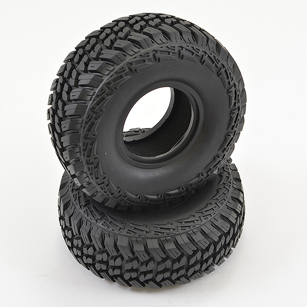 Fastrax Cutter Supersoft Tyre W/Memory Foam 118mm Dia (Pr) 1.9 Scale Tyre (FAST1269T)