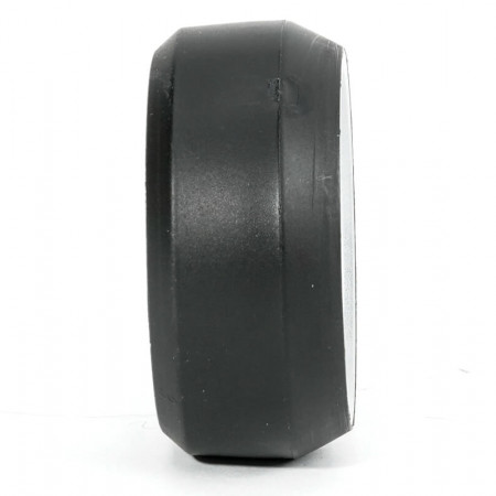 Fastrax 1/10 (4) Drift D3 Tyre With 9mm 5-Spoke Wheel - Satin Silver (FAST1354SS-D39)