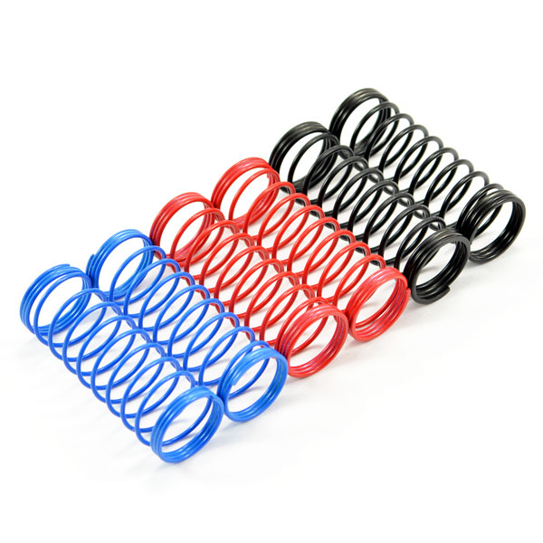 Fastrax 1:10th 85mm Spring Set Soft/Blue,Med/Red,Hard/Black (FAST157-S)