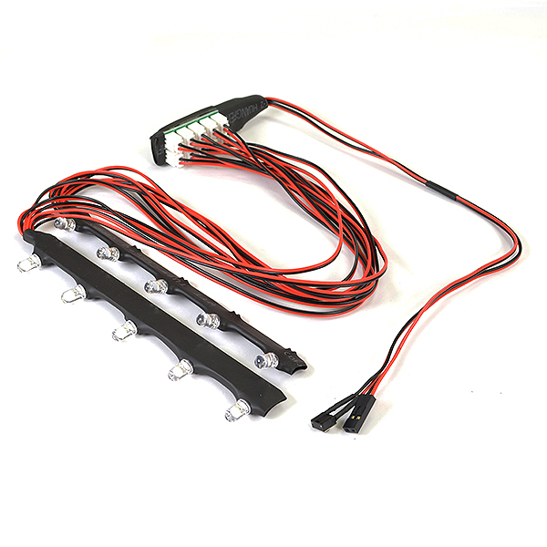 Fastrax 10-Lamp Led Chassis Strip Lights (FAST197-4)