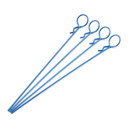 Fastrax Small Metallic Blue Long Body Pin 1:10th (FAST208MB)