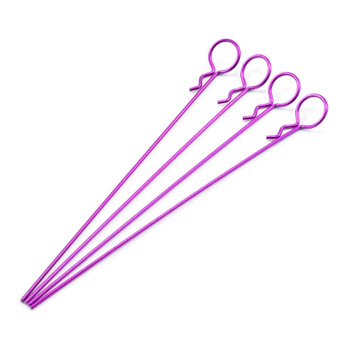 Fastrax Small Metallic Purple Long Body Pin 1:10th (FAST208MP)
