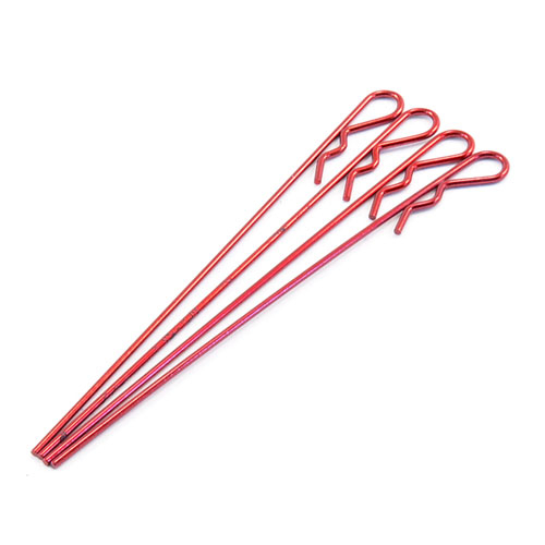 Fastrax Metallic Red X-Long Body Pin 1:8th (FAST209MR)