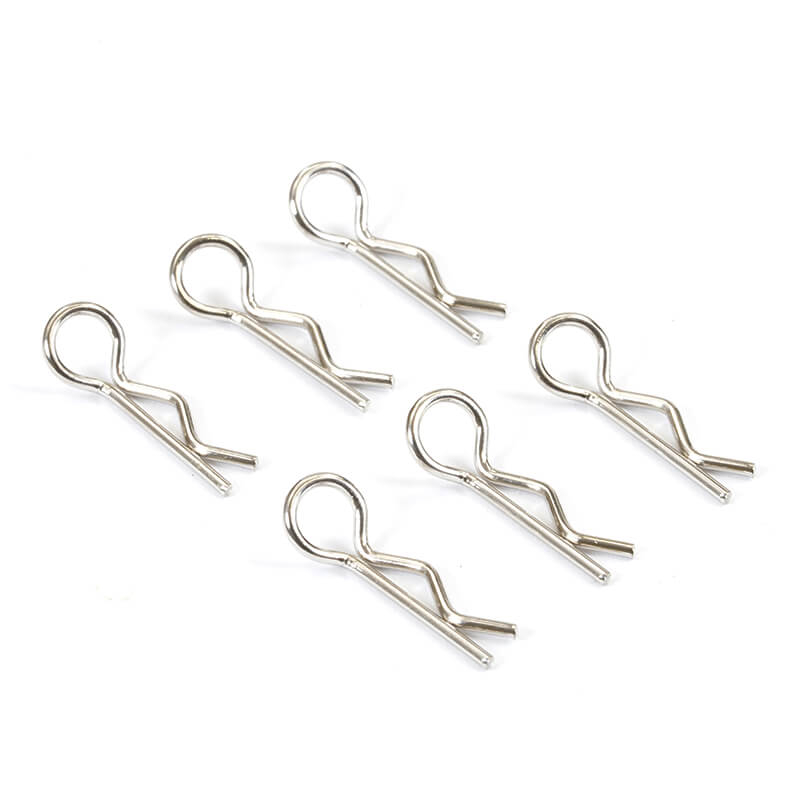 Fastrax Small Body Clips (6) (FAST212)