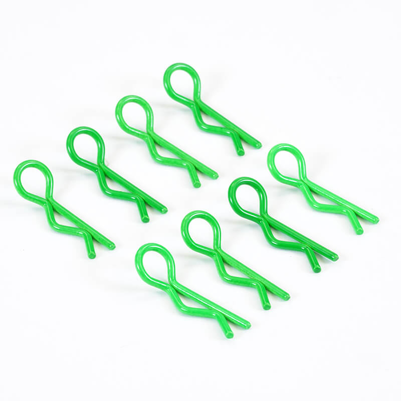 Fastrax Fluorescent Green Sm Clips (FAST212FG)