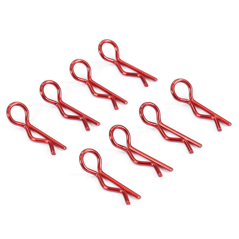 Fastrax Metallic Red Small Clips (FAST212MR)