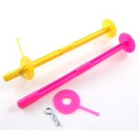 Fastrax 1:8th Mugen/Kyosho/Hobao Wheel Holder (2) (FAST225M)