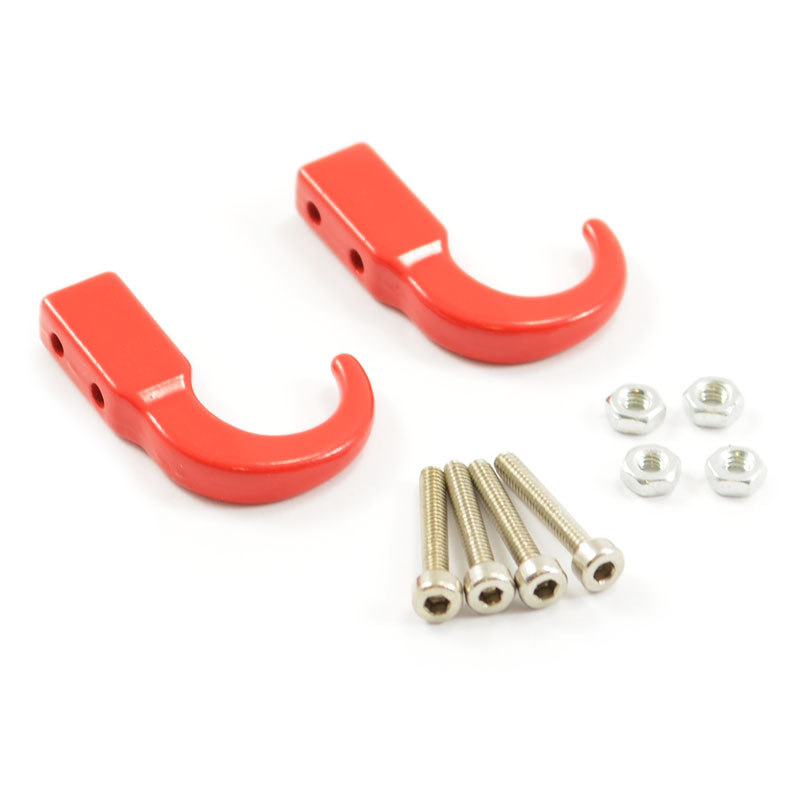 Fastrax Metal Bolt-On Hooks 2Pcs (FAST2324R)