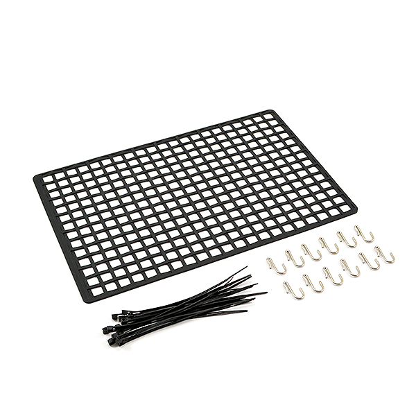 Fastrax Scale Rubber Net 22cm x 14.5cm Black (FAST2370BK)