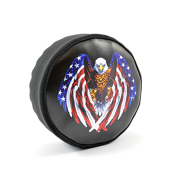 Fastrax Scale Eagle Spare Tyre Cover (Dia 125mm/Trx4) (FAST2377E)