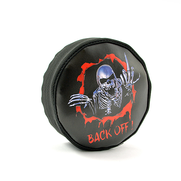 Fastrax Scale Skull Spare Tyre Cover (Dia 125mm/Trx4) (FAST2377S)