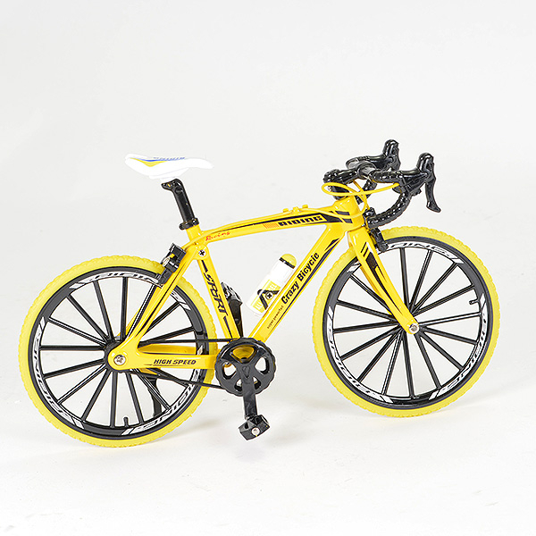 Fastrax Static Road Bike 20X12cm - Yellow (FAST2388Y)