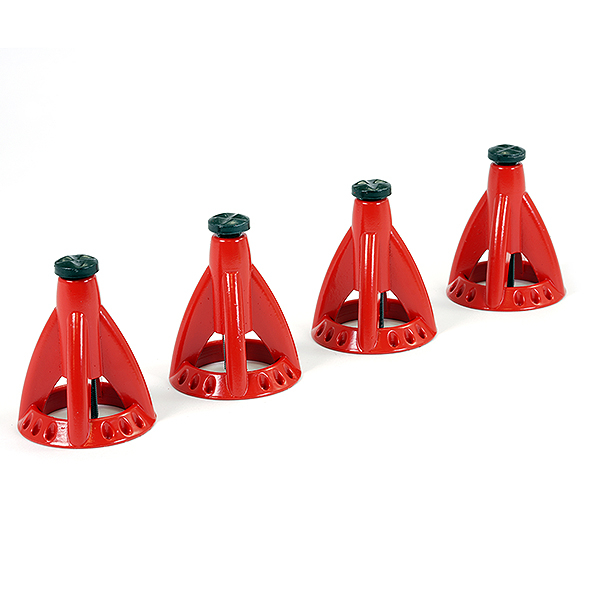 Fastrax 6-Ton Alloy Adjustable Scale Height Jack Stand (4Pcs) (FAST2395R)