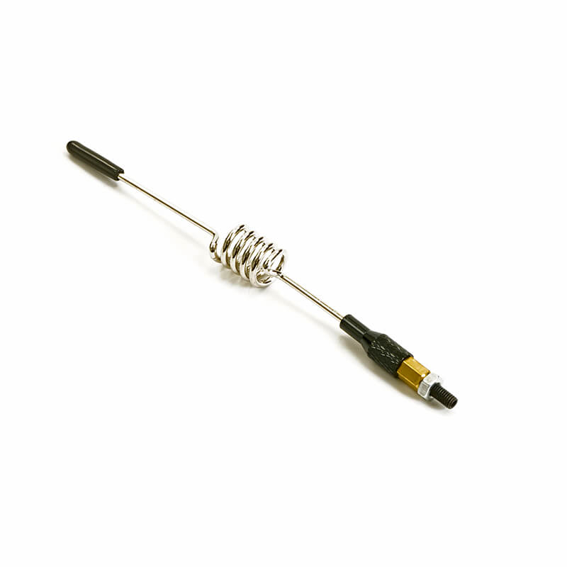 Fastrax Short Antenna/Flag Pole 115mm - Silver (FAST2396S-SL)