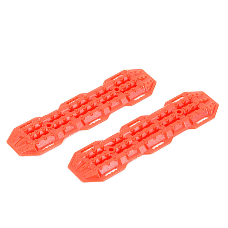 Fastrax 1:10th Scale Rubber Red Recovery Ramps For Crawler (FAST2398R)