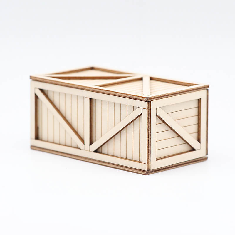 Fastrax 1:18th Wooden Box 32X38X67.5mm (FAST2415B)