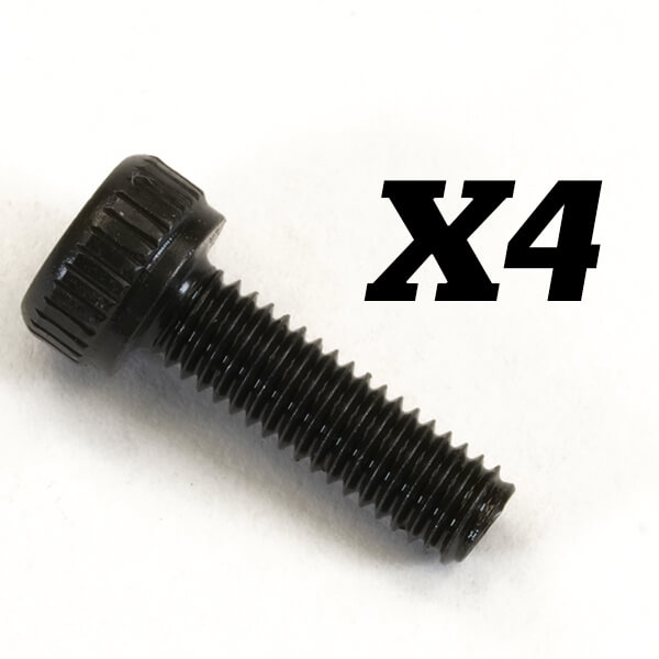 Fastrax &#039;Enduro&#039; Rear Cover Screws M3 X 8mm (4) (FAST3027)