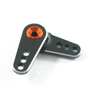 Fastrax 23T Black Aluminium 4-In-1 Servo Horn (Ko/Sanwa) (FAST318B)