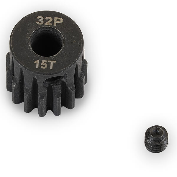 Fastrax 32DP 15T Steel Pinion Gear (5mm) (FAST32-155)
