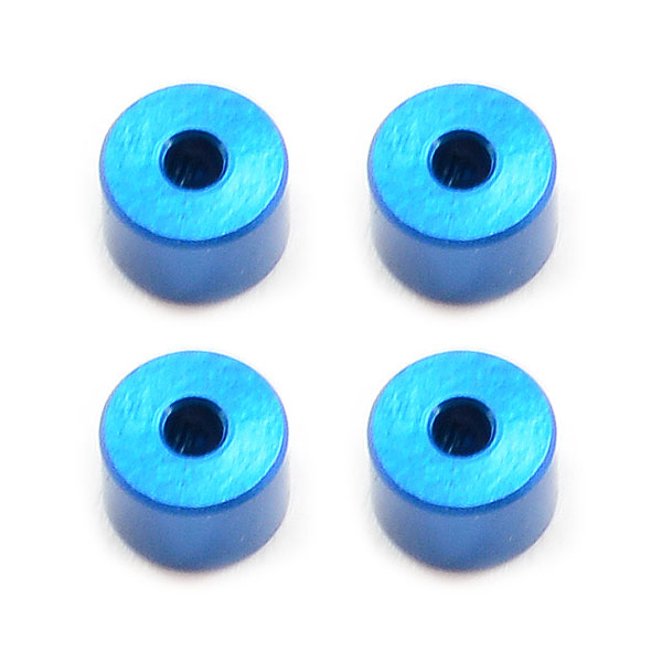 Fastrax Aluminium Collets (4) Blue (FAST34B)