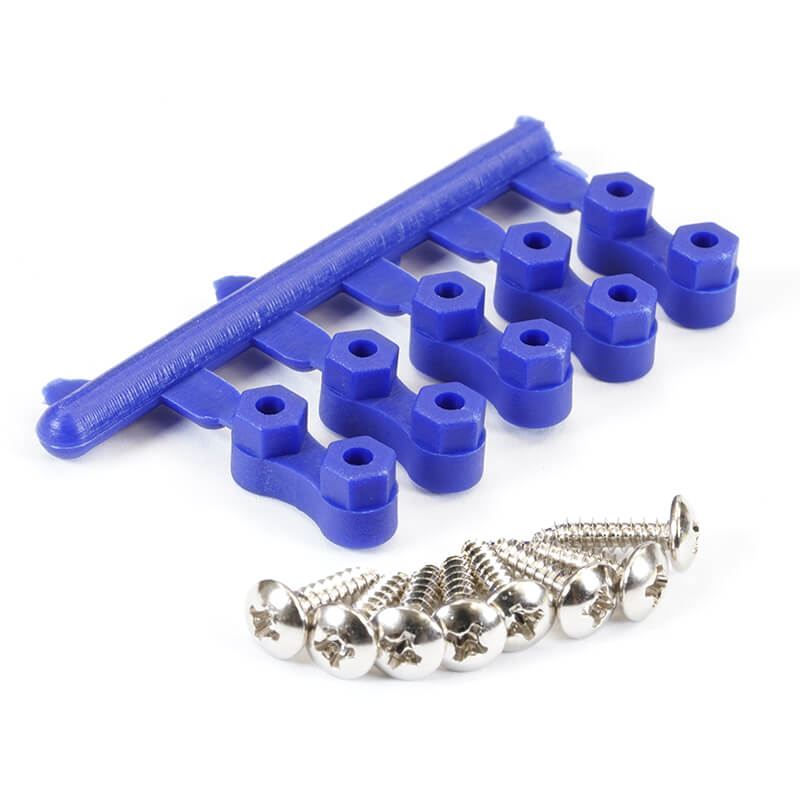 Fastrax Blue Servo Mounts (FAST41B)