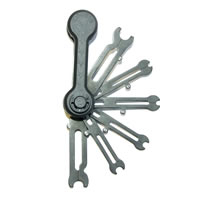 Fastrax 6Pc Folding Ringtool 1.5mm/2.0mm/3.0mm/4.0mm/5.0mm (FAST668)