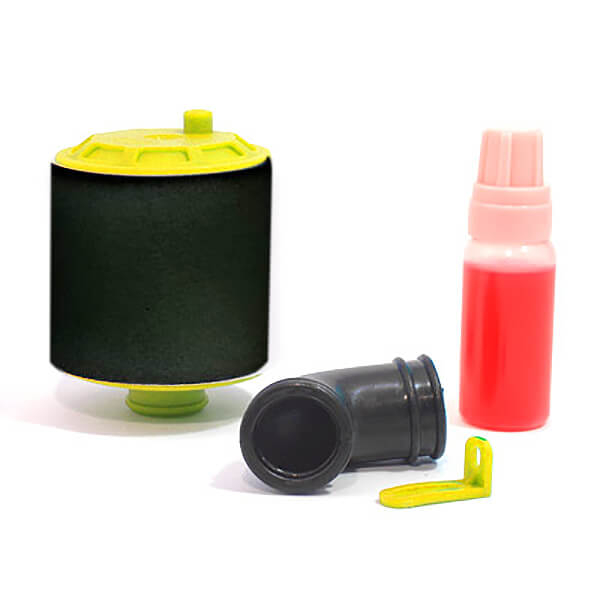 Fastrax 1:10th Air Filter Re-Buildable - Yellow (FAST851Y)
