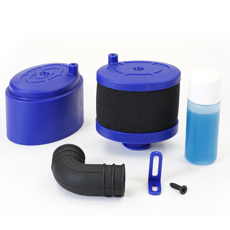 Fastrax Waterproof Air Filter 1:8th W/Air Filter Oil - Blue (FAST93B)