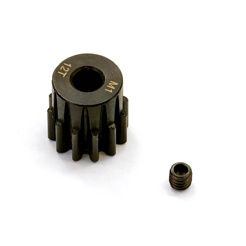 Fastrax M1 12T Steel Pinion Gear (5mm) Mod1 (FASTM1-125)