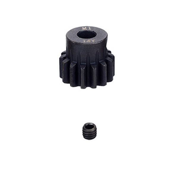 Fastrax M1 14T Steel Pinion Gear (5mm) Mod1 (FASTM1-145)