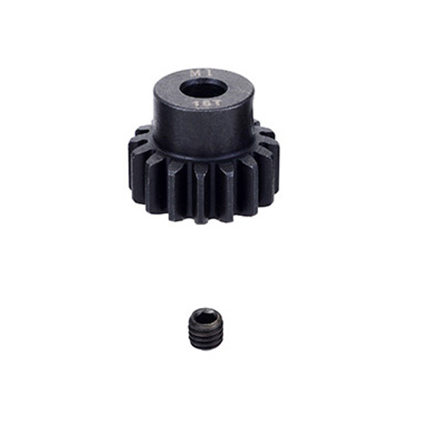 Fastrax M1 16T Steel Pinion Gear (5mm) Mod1 (FASTM1-165)