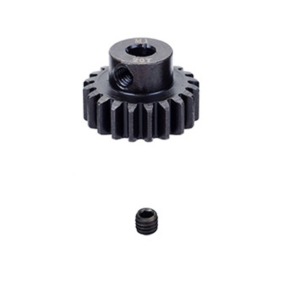 Fastrax M1 20T Steel Pinion Gear (5mm) Mod1 (FASTM1-205)