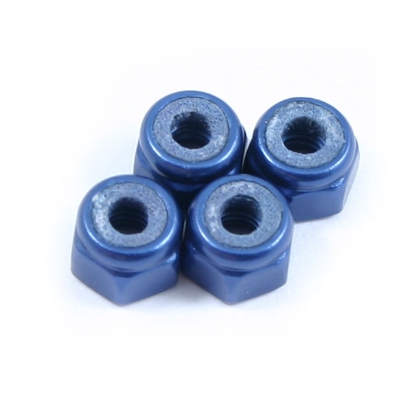 Fastrax M3 Blue Locknuts (FASTM3B)