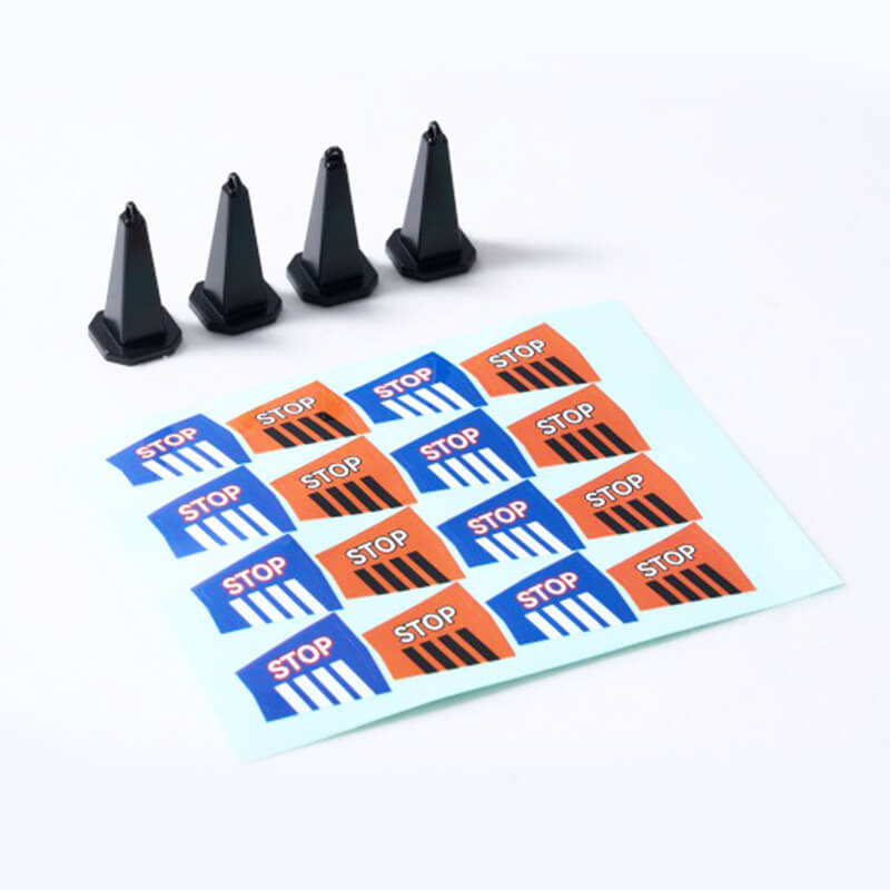 FMS 1:18 TRAFFIC CONE BLACK (4PCS) (FMS-C3384)
