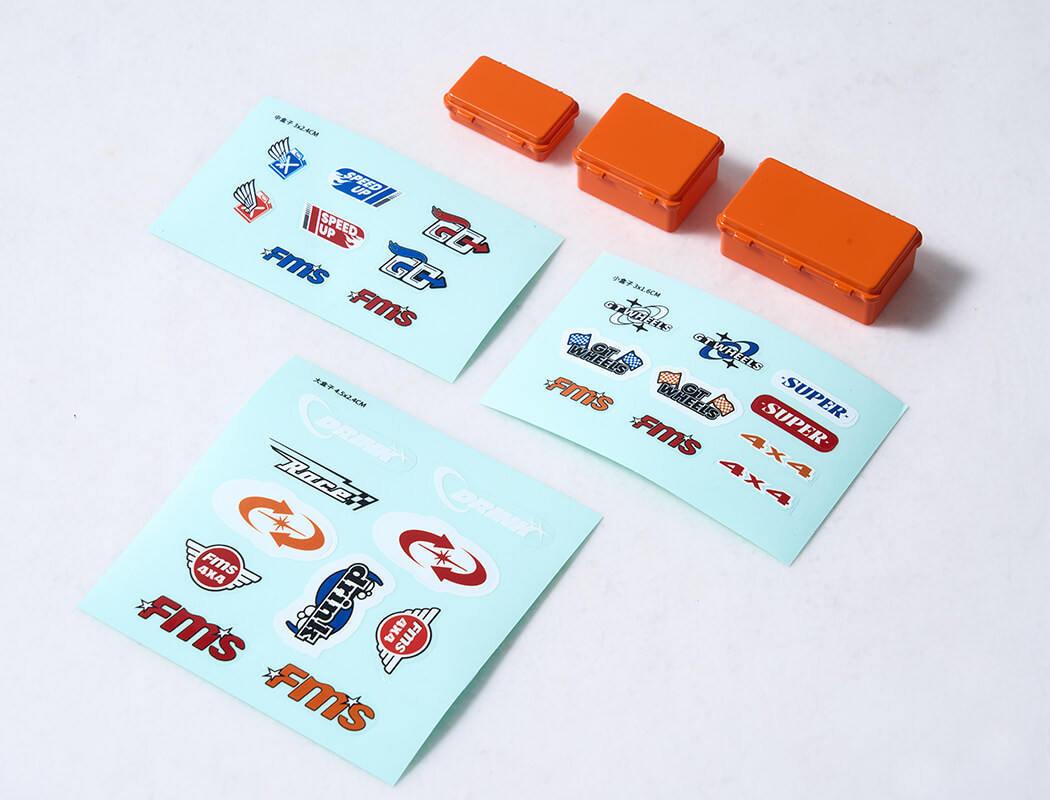 FMS 1:18 LUGGAGE BOX SET (ORANGE) (FMS-C3395).