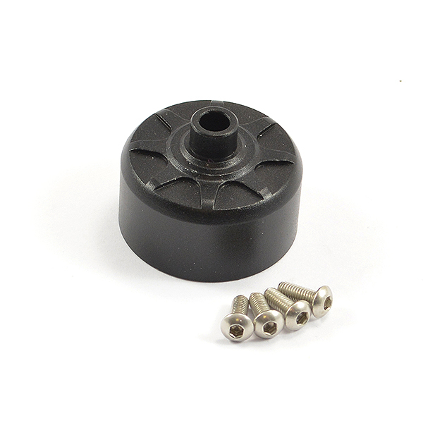 Fastrax Arrma Alu Front/Rear Diff Case - Kra/Sen/Out (FTAR013BK)